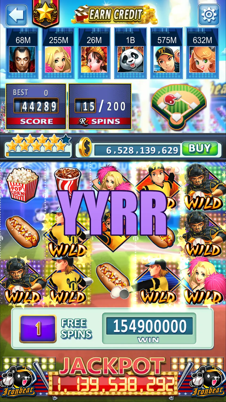 YYRR Tangkapan Layar Resmi APK